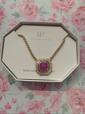 Purple Flourite on Gold Plating - Bomb Party - Cradled Fire